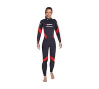 Mares Women's Pioneer 5 mm Wetsuit, Blue/Red, S2