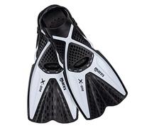 Mares X-One - Short Snorkelling Fins, Lightweight Open Heel Design, Perforated Foot Pocket, Channel Thrust Technology, Travel and Tropical Diving