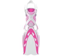 Mares X-Stream Open Heel Scuba Diving Dive Fins - Pink/White - All Sizes