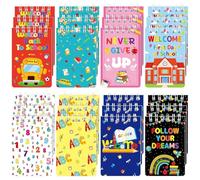 MARFOREVER 24 Pcs Mini Spiral Notebooks Small Pocket Notebook, First of Year Gifts for Students from Teachers First Day of School Classroom Gift Kids Prizes Party Bag Fillers Party Favor