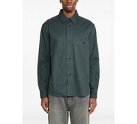 Margaret Howell chest-pocket buttoned shirt - Green S-M-L-XL