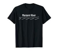 Margaret River Australia Single Fin Surfboard Surfing T-Shirt
