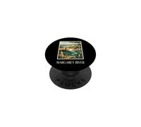 Margaret River Western Australia Vintage Retro Travel PopSockets Adhesive PopGrip