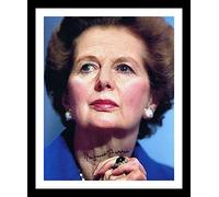 Margaret Thatcher Autographed Signed & Framed Photo Display