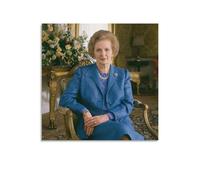 Margaret Thatcher Portraits Poster Picture Print Canvas Poster Wall Paint Art Posters Decor Modern Home Artworks 28x28inch(70x70cm)
