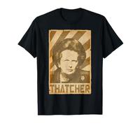Margaret Thatcher Torn Propaganda Poster T-Shirt