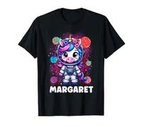 Margaret Unicorn Space Astronaut Value Graphic T-Shirt