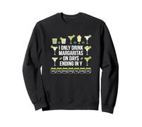 Margarita Lover Days Ending In Y Tequila Cocktail Sweatshirt