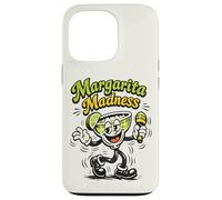 Margarita Madness Retro Cartoon Funny Tequila Drinking Case for iPhone 13 Pro