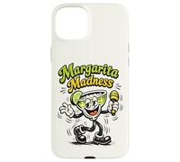 Margarita Madness Retro Cartoon Funny Tequila Drinking Case for iPhone 15 Plus