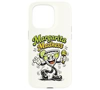 Margarita Madness Retro Cartoon Funny Tequila Drinking Case for iPhone 15 Pro