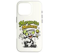 Margarita Madness Retro Cartoon Funny Tequila Drinking Case for iPhone 16 Pro