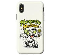 Margarita Madness Retro Cartoon Funny Tequila Drinking Case for iPhone X/XS