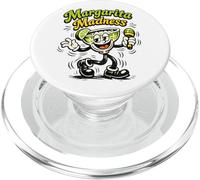 Margarita Madness Retro Cartoon Funny Tequila Drinking PopSockets PopGrip for MagSafe