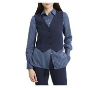 Margarita Vest - female - Semicouture - Waistcoats - Blue - M - Jackets M