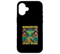 Margaritas Are My Spirit Guide Tequila Humor Cocktail Case for iPhone 16