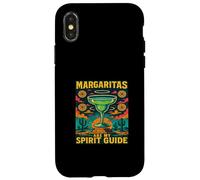 Margaritas Are My Spirit Guide Tequila Humor Cocktail Case for iPhone X/XS