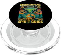 Margaritas Are My Spirit Guide Tequila Humor Cocktail PopSockets PopGrip for MagSafe