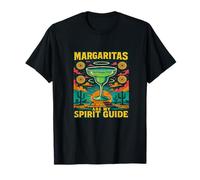 Margaritas are My Spirit Guide Tequila Humor Cocktail T-Shirt