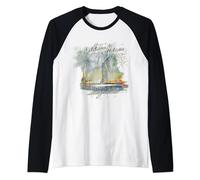 Margaritaville Changes in Latitude Raglan Baseball Tee