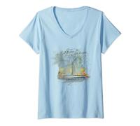 Margaritaville Changes in Latitude V-Neck T-Shirt