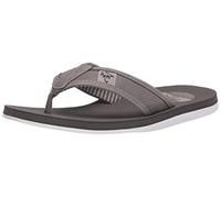 Margaritaville Men's Palm Lightweight and Durable Flip Flops, Grey, 9 UK