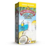 Margaritaville To Go Powder Drinks Mix 8 Pack Pina Colada - Low Calorie and Low Sugar Drink Mix, Each Stick Makes 3.5 Litre Jug