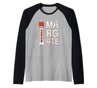 Margate, South east, Kent, England UK Raglan Baseball Tee