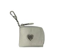 Marge Sherwood x Peanuts heart mini cracked leather wallet - Grey One Size