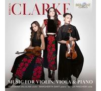MARGHERITA SANTI/EKA - CLARKE MUSIC FOR VIOLIN VIOL - cd - M4z