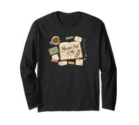Margins Full of Me - Notebook with Border Notes Design Long Sleeve T-Shirt
