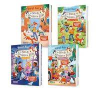 Margit Auer - Die Schule der magischen Tiere Band 1-4 in der Neuausgabe mit vielen neuen Bildern und Extras sowie einem exklusiven Lesezeichen - Kinderbuch Bestseller zum Vorlesen & Selberlesen