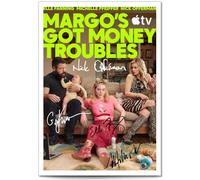 Margo’s Got Money Troubles Cast Signed Poster Print Picture Display Autograph Memorabilia Framed TV Series Fans Gift A4/A3 Elle Fanning Michelle Pfeiffer