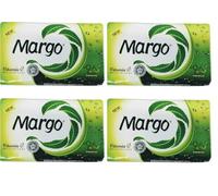 Margo Soap Bar 100g - Classic Ayurvedic Soap with Neem, Natural Cleansing, and Skin Purification for Healthy, Fresh Skin (Pack of 4)