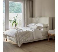 Margot Boucle Upholstered Ivory Bed Frame