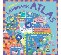 Margot Channing Scribblers' Landmark Atlas Board book Book Margot Channing Multicolor