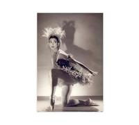 Margot Fonteyn Retro Dancer Canvas Poster Bedroom Decor Sports Landscape Office Room Decor Gift 12x18inch(30x45cm)