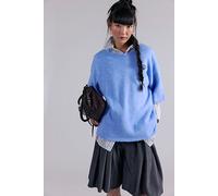 Margot SoftSpun Sweater Tee at Free People in Peri Sky, Size: Medium - female