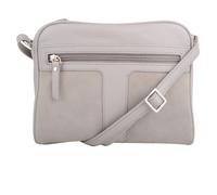 Margot Suede Handbag Eastern Counties Leather Light Grey One Size