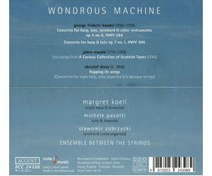 MARGRET KOELL / ENSEMBLE BETWEEN THE STRINGS WOUNDROUS MACHINE NEW CD