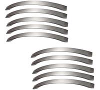MARGUERASW 10 Pack Cabinet Handles, Brushed Nickel, 192mm Center to Center Spacing