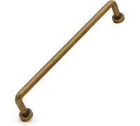 MARGUERASW 6 Piece Antique Brass Kitchen Cabinet Handles - Bronze Kitchen Furniture Handle Hole Spacing 160 mm