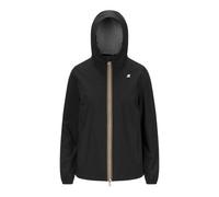Marguerite Stretch Poly Jersey, female, K-Way, Rain Jackets, Black, 2XL, Jackets 2XL