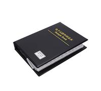 Marhynchus 0402 Resistors Sample Book Plastic Electronic Component Sample Book 170 Value Assortment Black for SMD Parts Sorting Storage and Selection By Repair Technicians