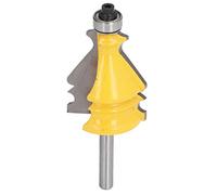 Marhynchus 1/4in Shank Router Bit Picture Frame Forming Line Milling Cutter CNC Woodworking Tool with Alloy Blade for Wood MDF Particle Board Plywood