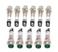 Marhynchus 10 STCS AC Signal Lamp Indicator for Simple Installation and Energy Saving (Green)