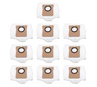 Marhynchus 10PCS Robot Vacuum Dust Bags Non Woven Fabric Replacement Bags for + X20+ L10s Ultra L20 Ultra with 3L Large Capacity Leakproof Design