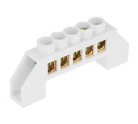 Marhynchus 10pcs Terminal Block Connectors, Electrical Wire Screw Connectors, with M4 Screw Size for Distribution Box Cabinet High Voltage Cabinet