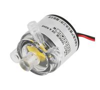Marhynchus 12V DC Brushless Water Pump Mini Submersible Coolant Pump 6W 500mA Low Noise for Aquarium Fountain Solar System Indoor Outdoor Water Circulation