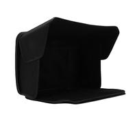 Marhynchus 16in Laptop Sun Shade, Portable Polyester Privacy Screen Hood with Adjustable Shield for Outdoors, Beach, School, and Travel